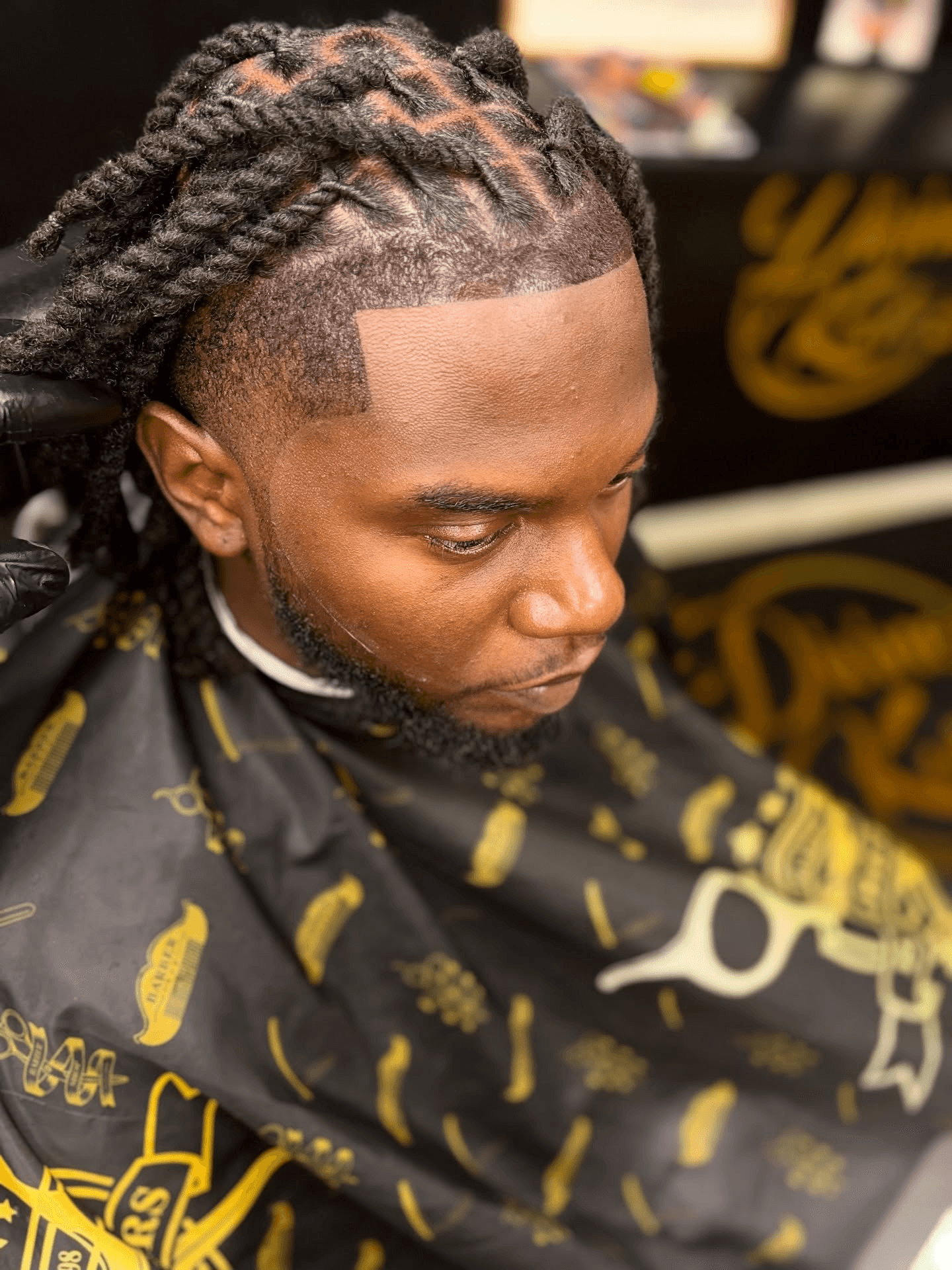 Fresh cut with detailed design — Divine Kutz Charlotte